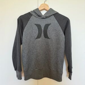 Hurley Tech / Sport Hoodie (Gray + Black)